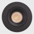 Large Ceiling Recessed Tilt GU10 Downlight 105mm - Matt Black