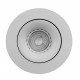 Large Ceiling Recessed Tilt GU10 Downlight 105mm - Matt White