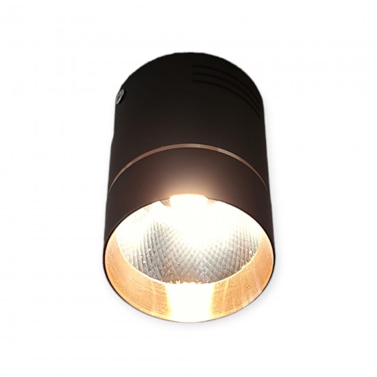 10W Led Copper Matt Black Ceiling Surface Mount Cylinder Downlight Spotlight 10W Led Copper Matt Black Ceiling Surface Mount Cylinder Downlight Spotlight