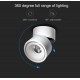 15W LED Ceiling Surface Mount Cylinder Tilt Downlight White Finish 15W LED Ceiling Surface Mount Cylinder Tilt Downlight White Finish