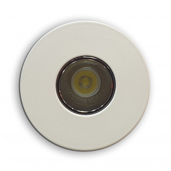 3W Mini Led Ceiling Downlight Spotlight Inner Black Chrome Reflector IP20