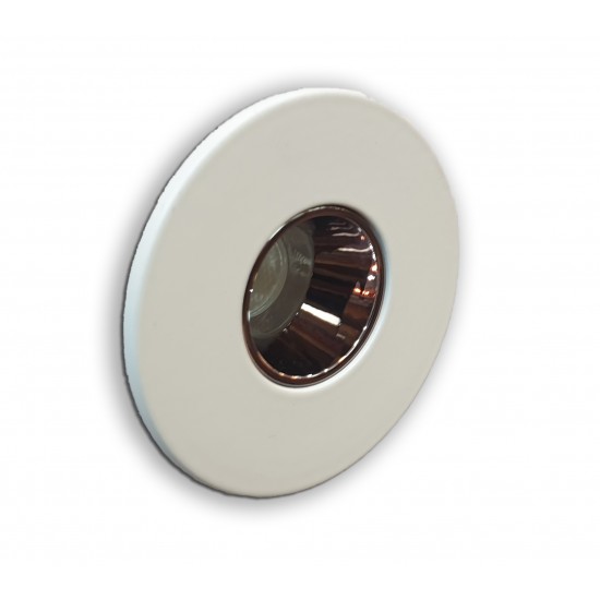 3W Mini Led Ceiling Downlight Spotlight Inner Black Chrome Reflector IP20