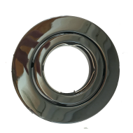 Tiltable GU10 Ceiling Spotlight Downlight Black Chrome  Finish UKEW®