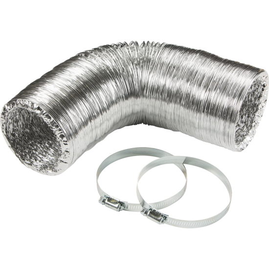 100mm/4 inch Aluminium Ducting Kit 3m Length 100mm/4 inch Aluminium Ducting Kit 3m Length