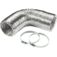 100mm/4 inch Aluminium Ducting Kit 3m Length 100mm/4 inch Aluminium Ducting Kit 3m Length