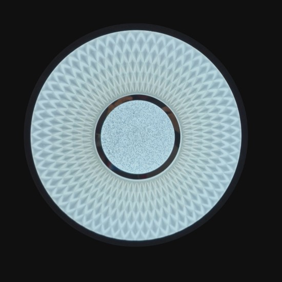 Sparkling Effect 24W LED Colour Change Acrylic Flush Ceiling Light 395mm