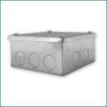 Galvanised Metal Boxes With Knockouts