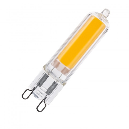 G9 4W COB LED Lamp Bulb Clear Glass Capsule 400 Lumens
