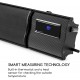 Infrared wall or ceiling Radiant heater 1800W or 2400W IP44 Remote Control Black Finish
