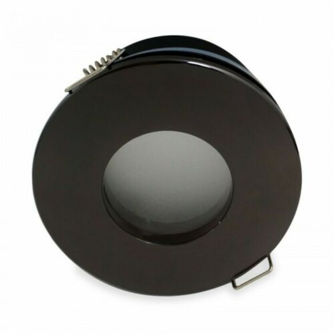 Waterproof Bathroom Shower Downlights IP65 GU10 Black chrome ...