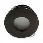 Waterproof Bathroom Shower Downlights IP65 GU10 Black chrome ...