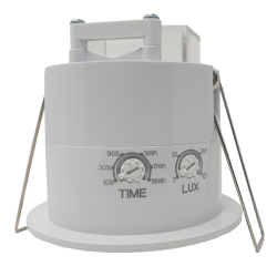 IP65 PIR Recessed Ceiling Infrared Motion Sensor White