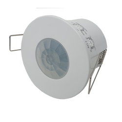 IP65 PIR Recessed Ceiling Infrared Motion Sensor White