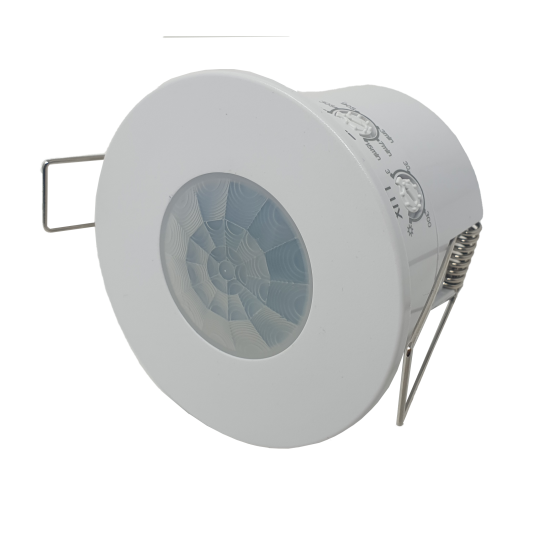 IP65 PIR Recessed Ceiling Infrared Motion Sensor White