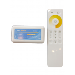RF 2.4G Handheld Touch Dual White CCT Controller Led Strip Light 12V/24V