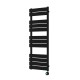 700W Designer Flat Panel Electric Liquid Filled Towel Radiator Straight Matt Black With Thermostat 1200 X 500 700W Designer Flat Panel Electric Liquid Filled Towel Radiator Straight Matt Black With Thermostat 1200 X 500