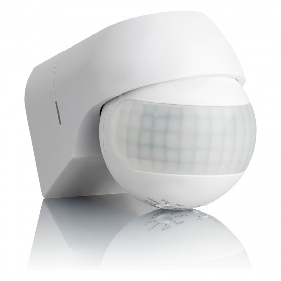 Outdoor 180 Degree Security PIR Motion Movement Sensor Detector Switch White UKEW®