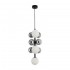 Celestial Cluster Vertical Smoked Chandelier Ceiling Suspension Light