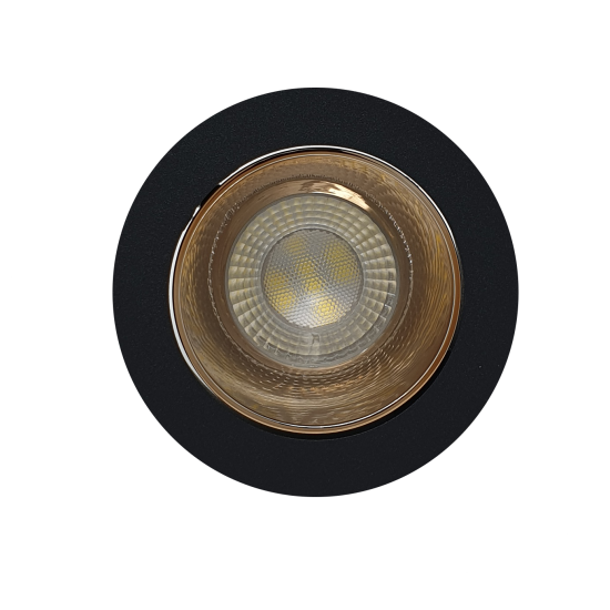 Ceiling reflector recessed fix downlight Rose Gold Black or White Black Chrome Ceiling reflector recessed fix downlight Rose Gold Black or White Black Chrome