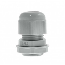 10 Pressacavi Deligo M20 IP68 Grigio | NG20G | Passacavo A Compressione