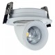 10W Dimmable Form Tilt Recessed Indoor Ceiling Gimbal Down Light White Finish 10W Dimmable Form Tilt Recessed Indoor Ceiling Gimbal Down Light White Finish