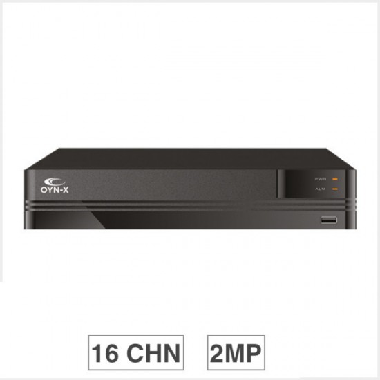 2MP Oynx/Qvis 16 Channel HD 1080N Hybrid CCTV Recording DVR (NO HDD)