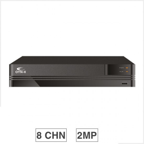 2MP Oynx/Qvis 4 Channel HD 1080N Hybrid CCTV Recording DVR (NO HDD)