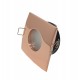 Bathroom Square Downlight IP65 Waterproof Rated Spotlight GU10 Rose Gold
