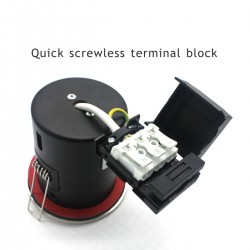 IP65 Fire Rated GU10 Downlight Spotlight - Satin