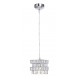 Luxury Hanging Crystal Effect Finish Ceiling Pendant Light Fitting E14 Screw Fitting