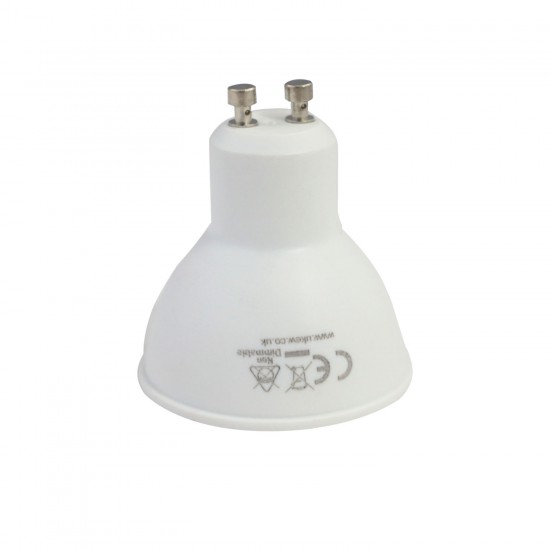 UKEW GU10 Dimmable 6W LED Bulbs Spotlight Lamps Cool White 4000K Daylight 6500K