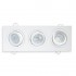 UKEW GU10 Ceiling Retail Commercial Triple Spotlights Tilt Downlight