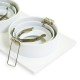 UKEW GU10 Ceiling Retail Commercial Triple Spotlights Tilt Downlight UKEW GU10 Ceiling Retail Commercial Triple Spotlights Tilt Downlight
