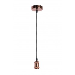 Vintage Retro Ceiling Pendant Lampholder 1.2M Adjustable Cable - Copper